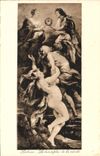 VINTAGE POSTCARD Rubens triumph Of the Truth