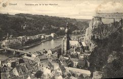 VINTAGE POSTCARD Dining Panorama Taken Of the Tower Strong Mount