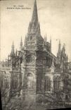VINTAGE POSTCARD Caen Apse Of the Church Saint Pierre