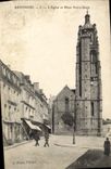 VINTAGE POSTCARD Bressuire the Church And Places Notre Dame