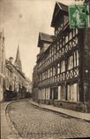 VINTAGE POSTCARD Caen House of Quadrans