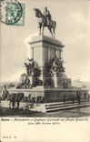 CPA Roma Monumento a Giuseppe Garibaldi Sul Monte Gianicolo Opera Della