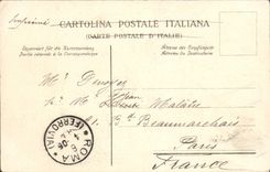 La POSTAL Roma Monumento de la VENDIMIA tiene Giuseppe Garibaldi Sul Monte Gianicolo Opera más allá
