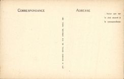 Castillo de la POSTAL de la VENDIMIA del sitio de Compiegne de las columnas