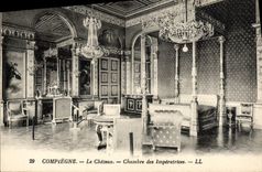CPA Compiegne Le Chateau Chambre Des Imperatrices