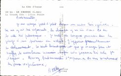 VINTAGE POSTCARD the Dimension of Love Croisic the Great Dimension the Polar bear