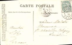 St Marie del puente de Chamonix de la POSTAL de la VENDIMIA y ferrocarril de Viaduc