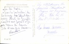 CPM Chaumont La Grotte Notre Dame De Lourdes
