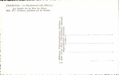 CPM Chamonix Le Montenvers La Grotte De La Mer De Glace L'Ours Gardien De La Grotte Ours