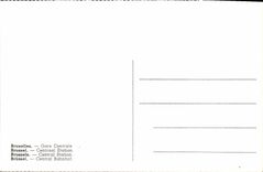 MODERN CARD Brussels Central station