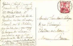 CPA Geneve Le Port Bateaux 