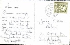 MODERN CARD Castle De Chillon And Dents Of the South