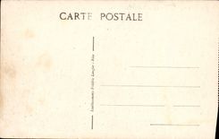 VINTAGE POSTCARD Entrevaux Carries From Italy Place Olive-trees