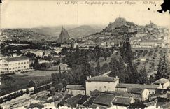 CPA Le Puy Vue Generale Prise Du Rocher d'Espaly