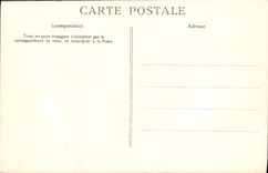 VINTAGE POSTCARD Ault the beach Publicity Shoes of Children Street Saint Louis In the Island Paris