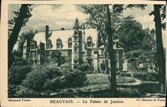 CPA Beauvais Le Palais De Justice