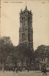 CPA Paris La Tour St Jacques Tramway
