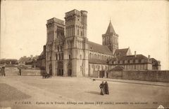 CPA Caen Eglise De La Trinite Abbaye Aux Dames Ensemble Au Sud Ouest