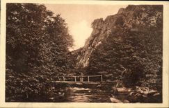 CPA Avallon Route De Pontaubert Le Pont Des Gardes