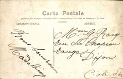 Reglas del jardín Menton público de la POSTAL de la VENDIMIA de la anexión