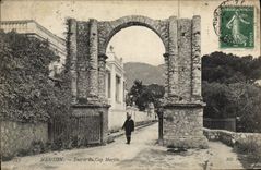 CPA Menton Entree Du Cap Martin