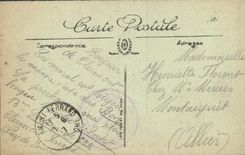 POSTAL Clermont-Ferrand View Taken De Montfujet de la VENDIMIA