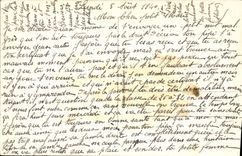 VINTAGE POSTCARD Sarralbe Street Napoleon 1st