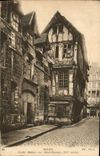 CPA Rouen Vieille Maison Rue Saint Romain