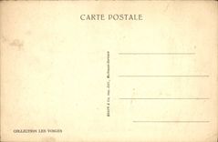 VINTAGE POSTCARD Rock Of the Devil Panorama Towards Longemer Since the View-point