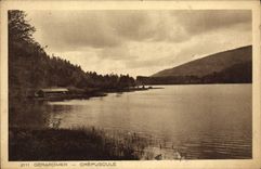 VINTAGE POSTCARD Gerardemer Twilight