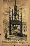 VINTAGE POSTCARD Rouen Fountain Of the Virgin Jeanne d' Arc