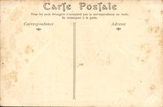 VINTAGE POSTCARD Interior Pau Of the Castle Room To be slept Of Jeanne D' Albert