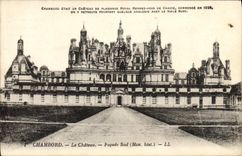 CPA Chambord Le Chateau Facade Sud