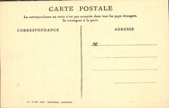 VINTAGE POSTCARD He Sings Because Its Fishing Is Fertile This Evening When His/her Children At the Edge Autran Bateau