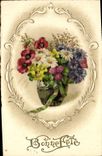 CPA Bonne Fete Fleurs 