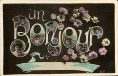 VINTAGE POSTCARD Bonour Women