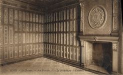 CPA Blois Le Chateau Alle Francois 1er La Bibliotheque De Catherine de Medicis