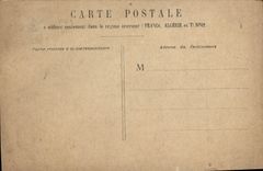 Columna de París de la POSTAL de la VENDIMIA de la lumbrera