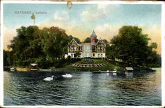 VINTAGE POSTCARD Ostend Dairy