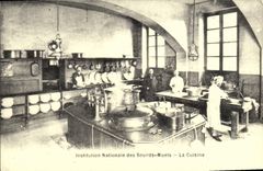 REPRO Institution Nationale Des Sourds Muets La Cuisine Paris 
