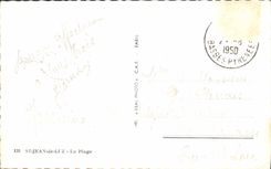 MODERN CARD St Jean De Luz the Beach