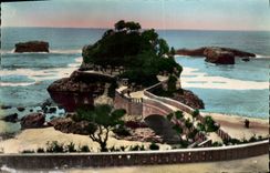 CPA Biarritz Le Rocher Du Basta