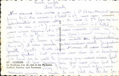 MODERN CARD Heavy the Basilica Seen Of Dimension And the Pyrenees