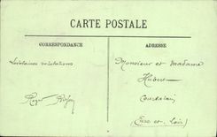 POSTAL Argel de la VENDIMIA que el efecto del frente de mar del bulevar se nubla