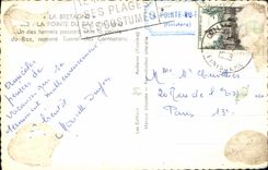 CPM La Pointe Du Raz Un Des Tunnels Passant Sous La Pointe Du Raz Namme Tunnel Des Cormorans