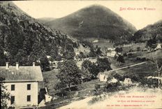 VINTAGE POSTCARD Collars Of the Vosges the Head Of Russiers and collar of Bussang on the right