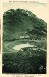 VINTAGE POSTCARD the High Illustrated Pyrenees Point Terminus Of the Road Of the Peak Of the South Small lakes And the Observatory