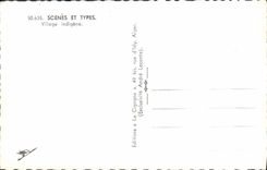 CPM Senes Et Types Village Indigene