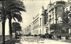 CPA Nice Le palais de la Mediterranee