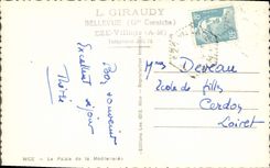 CPA Nice Le palais de la Mediterranee